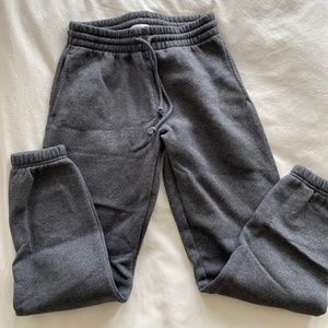TNA dark grey boyfriend sweatpants